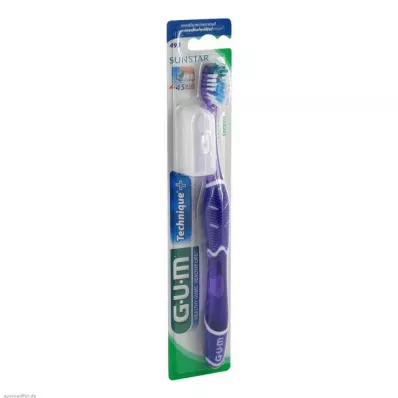 GUM Technique kompaktna četkica za zube srednja, 1 kom