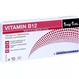 VITAMIN B12 ROTEXMEDICA otopina ubrizgavanja, 10x1 ml