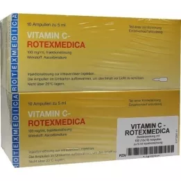Vitamin C Rotexmedica, 100x5 ml