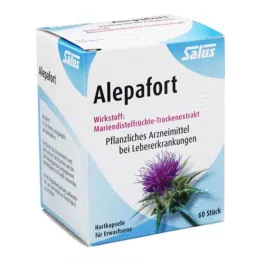 ALEPAFORT Milk Thistle tvrde kapsule, 60 kom