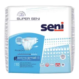 SUPER SENI Hlače za inkontinenciju veličina XS, 10 kom