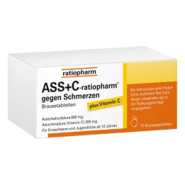 ASS + C-ratiopharm protiv boli šumeće tablete, 10 kom