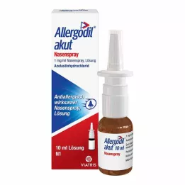 ALLERGODIL akutni sprej za nos, 10 ml