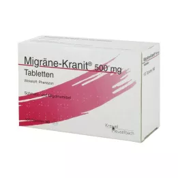 MIGRÄNE KRANIT 500 mg tablete, 100 kom