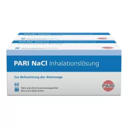 PARI NaCl otopina za inhalaciju ampula, 120X2,5 ml