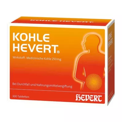 KOHLE Hevert tablete, 300 kom