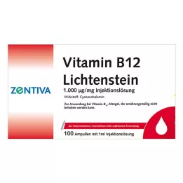 VITAMIN B12 1000 μg Lichtenstein ampule, 100X1 ml