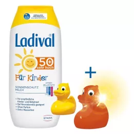 LADIVAL Dječje mlijeko za sunčanje LSF 50+, 200 ml