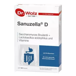 SANUZELLA D celulozne kapsule, 60 kom