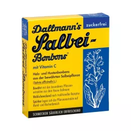 DALLMANNS Bomboni od kadulje bez šećera, 20 kom