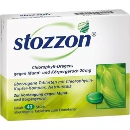 STOZZON tablete prekrivene klorofilom, 40 ST