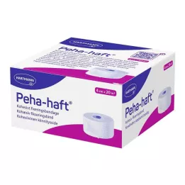 PEHA-HAFT Fiksirajući zavoj bez lateksa 4 cmx20 m, 1 kom