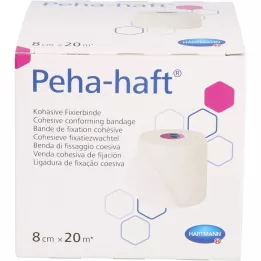 PEHA-HAFT fiksacijski zavoj bez lateksa 8 cmx20 m, 1 kom