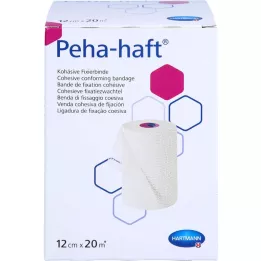 PEHA-HAFT fiksirajući zavoj bez lateksa 12 cmx20 m, 1 kom
