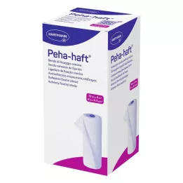 PEHA-HAFT Fiksirajući zavoj bez lateksa 10 cmx4 m, 1 kom