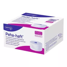 PEHA-HAFT Fiksirajući zavoj bez lateksa 2,5 cm x 4 m, 8 komada
