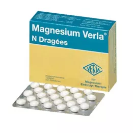 MAGNESIUM VERLA N Dražeje, 20X50 kom