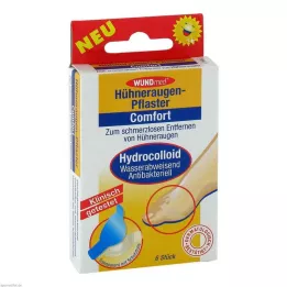 HÜHNERAUGENPFLASTER Comfort hidrokoloid, 6 kom
