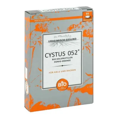 Cystus 052 organske pastile za grlo Medna naranča, 66 kom