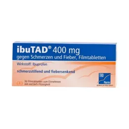IBUTAD 400 mg protiv boli i vrućice filmom obložene tablete 50 kom