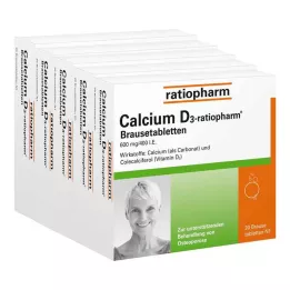CALCIUM D3-ratiopharm šumeće tablete, 100 kom