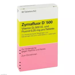 ZYMAFLUOR D 500 tableta, 90 kom