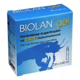 BIOLAN Gel kapi za oči, 20X0,45 ml
