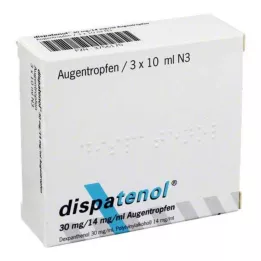 DISPATENOL Kapi za oči, 3X10 ml