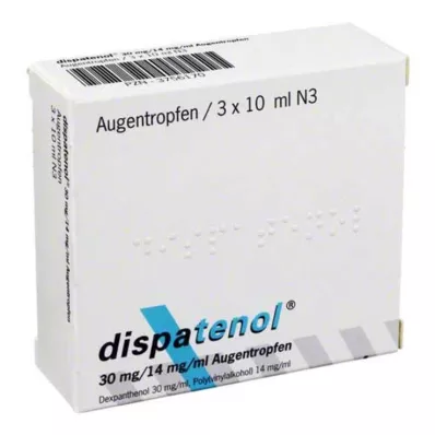 DISPATENOL Kapi za oči, 3X10 ml DISPATENOL Kapi za oči, 3X10 ml