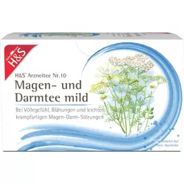 H&amp;S čaj za želudac i crijeva blagi filter vrećice, 20X2,0 g