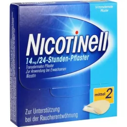 NICOTINELL 14 mg/24-satna žbuka 35 mg, 14 sati