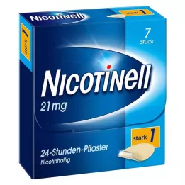 NICOTINELL 21 mg/24-satni flaster 52,5 mg, 7 kom