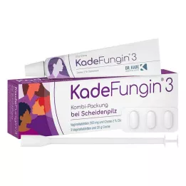 KADEFUNGIN 3 kombinirana pakiranja 20 g kreme + 3 tablete za rodnicu 1 kom