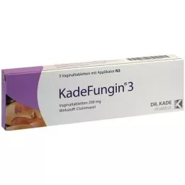 KADEFUNGIN 3 vaginalne tablete, 3 sata