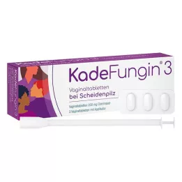 KADEFUNGIN 3 tablete za rodnicu, 3 kom
