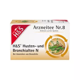 H&amp;S Čaj za kašalj i bronhije N filter vrećice, 20X2,0 g