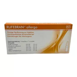 RUFEBRAN ALERGO AMPOULE, 10 sati