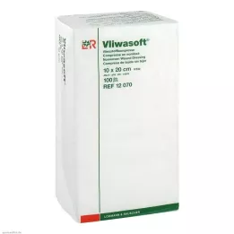 VLIWASOFT Komprese od netkanog tekstila 10x20 cm nesterilne 4l., 100 kom