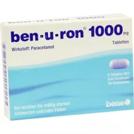 BEN-U-RON 1000 mg tableta, 9 sati