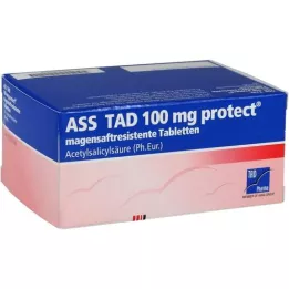 ASS TAD 100 mg Zaštitite gastrointestinalne tablete filmova, 100 ST