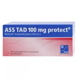 ASS TAD 100 mg protect gastrorezistentne filmom obložene tablete, 100 kom