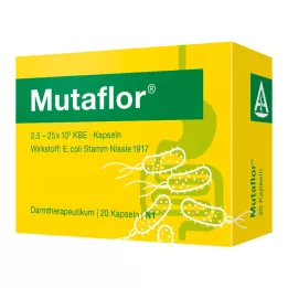MUTAFLOR gastrorezistentne tvrde kapsule, 20 kom