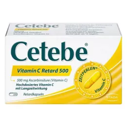 CETEBE Vitamin C kapsule s produljenim oslobađanjem 500 mg, 60 kom