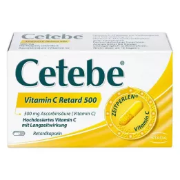 CETEBE Vitamin C kapsule s produljenim oslobađanjem 500 mg, 120 kom