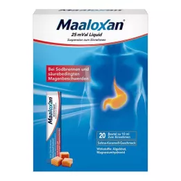 MAALOXAN 25 mVal tekućina, 20X10 ml