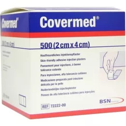 COVERMED Žbul za ubrizgavanje 2x4 cm, 500 ST