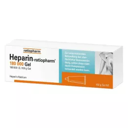 HEPARIN-RATIOPHARM 180.000 IU gela, 100 g