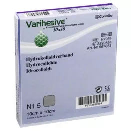 VARIHESIVE ekstra tanki 10x10 cm HKV hidroaktiv, 5 kom