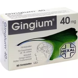 GINGIUM Tablete prekrivene filmom, 50 sati