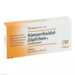 HÄMORRHOIDAL Čepići N Cosmochema, 12 kom